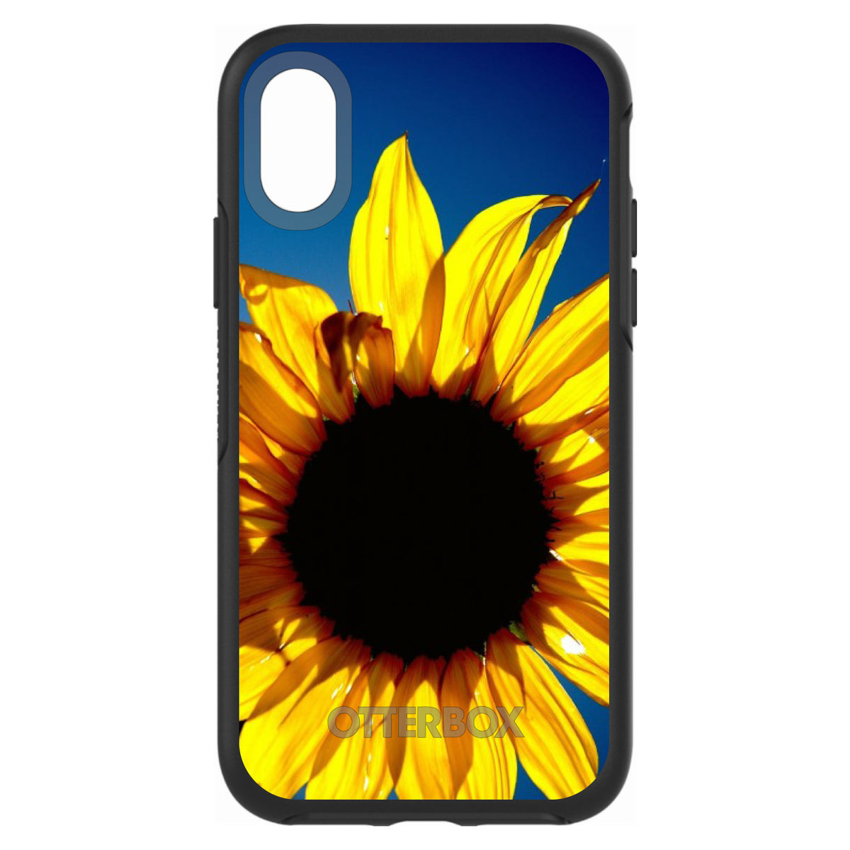 Blue Yellow Sunflower Sky OtterBox Symmetry Case for iPhone & Galaxy, view 4