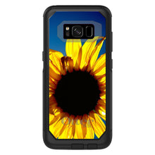 DistinctInk™ OtterBox Commuter Series Case for Apple iPhone or Samsung Galaxy - Blue Yellow Sunflower Sky