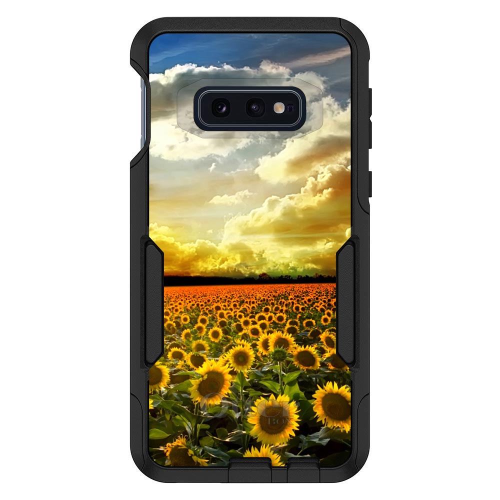 Green Blue Yellow Sunflowers OtterBox Commuter Case for iPhone & Galaxy, view 8
