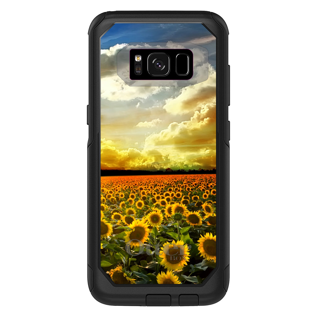 Green Blue Yellow Sunflowers OtterBox Commuter Case for iPhone & Galaxy, view 10