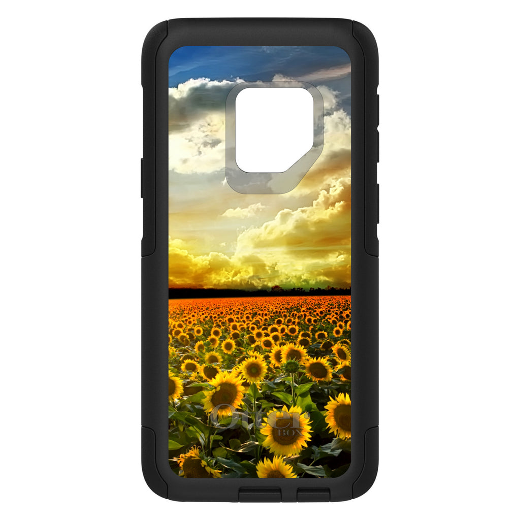 Green Blue Yellow Sunflowers OtterBox Commuter Case for iPhone & Galaxy, view 9