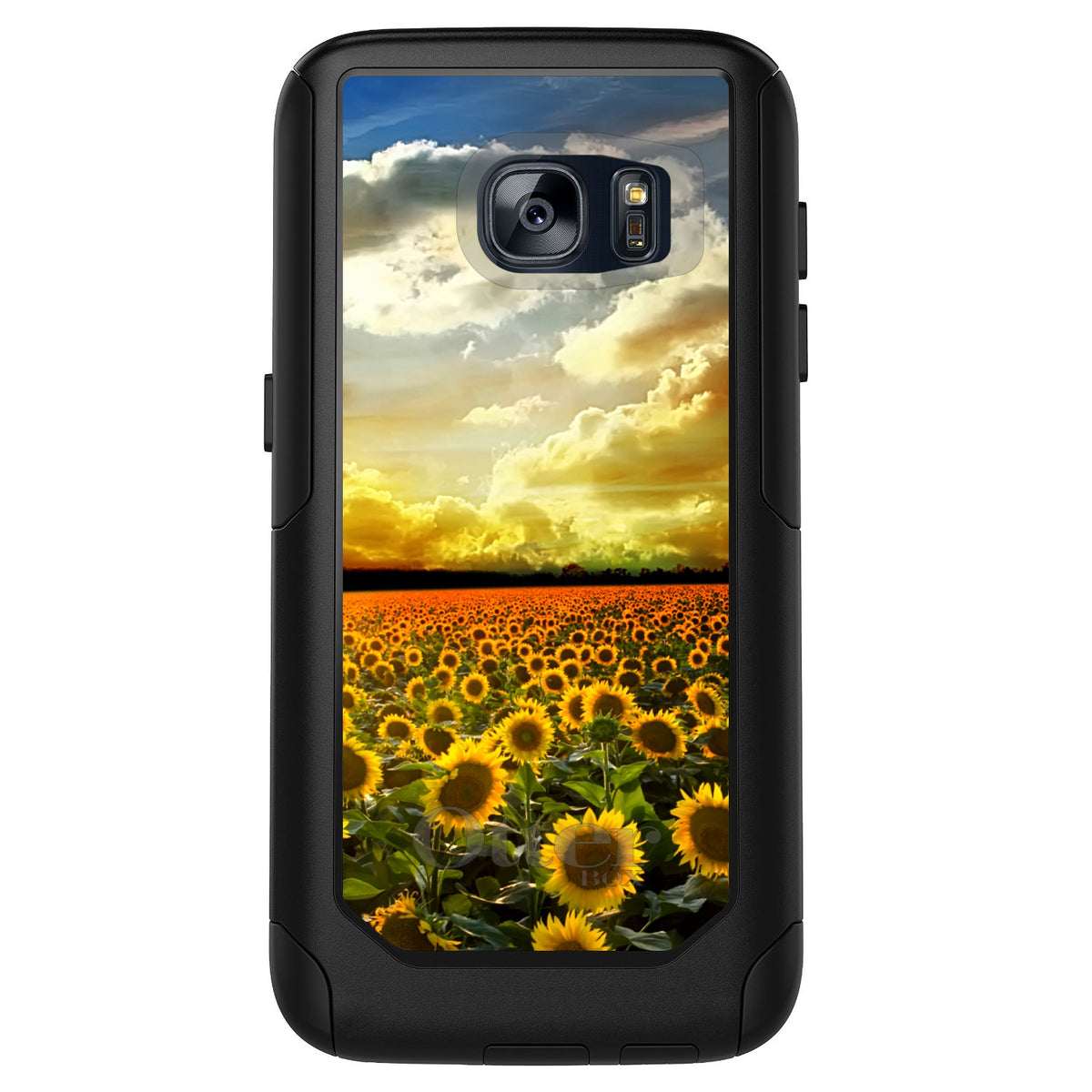 Green Blue Yellow Sunflowers OtterBox Commuter Case for iPhone & Galaxy, view 11