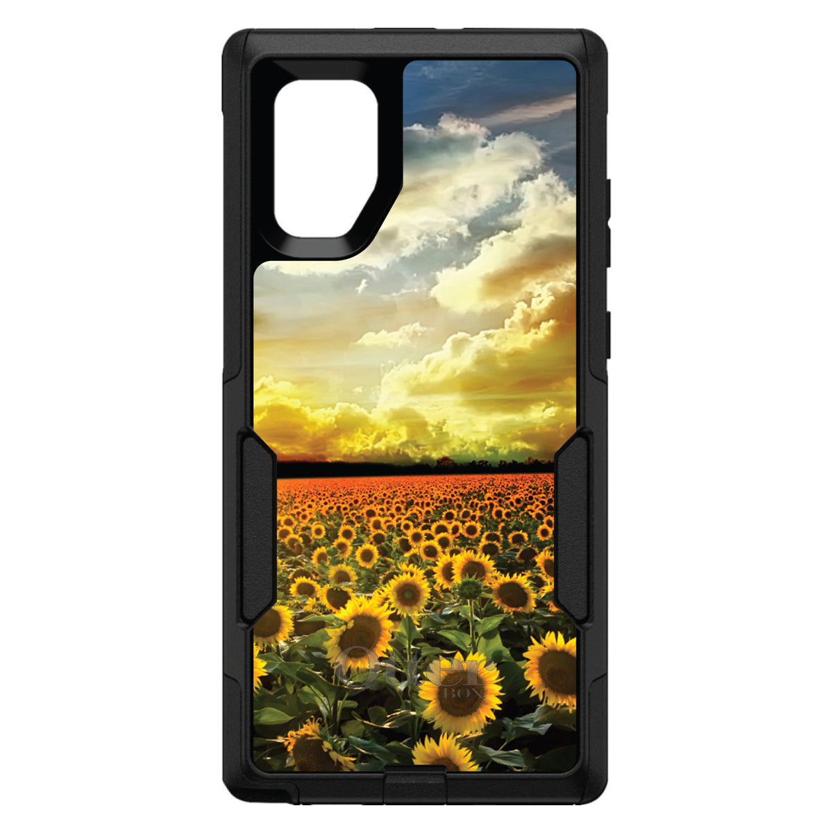 Green Blue Yellow Sunflowers OtterBox Commuter Case for iPhone & Galaxy, view 14