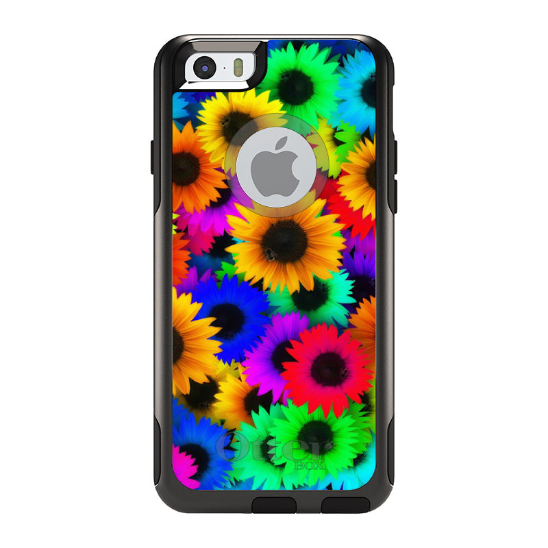 Red Green Yellow Sunflowers OtterBox Commuter Case for iPhone & Galaxy, view 4