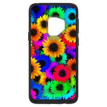 DistinctInk™ OtterBox Symmetry Series Case for Apple iPhone / Samsung Galaxy / Google Pixel - Red Green Yellow Sunflowers