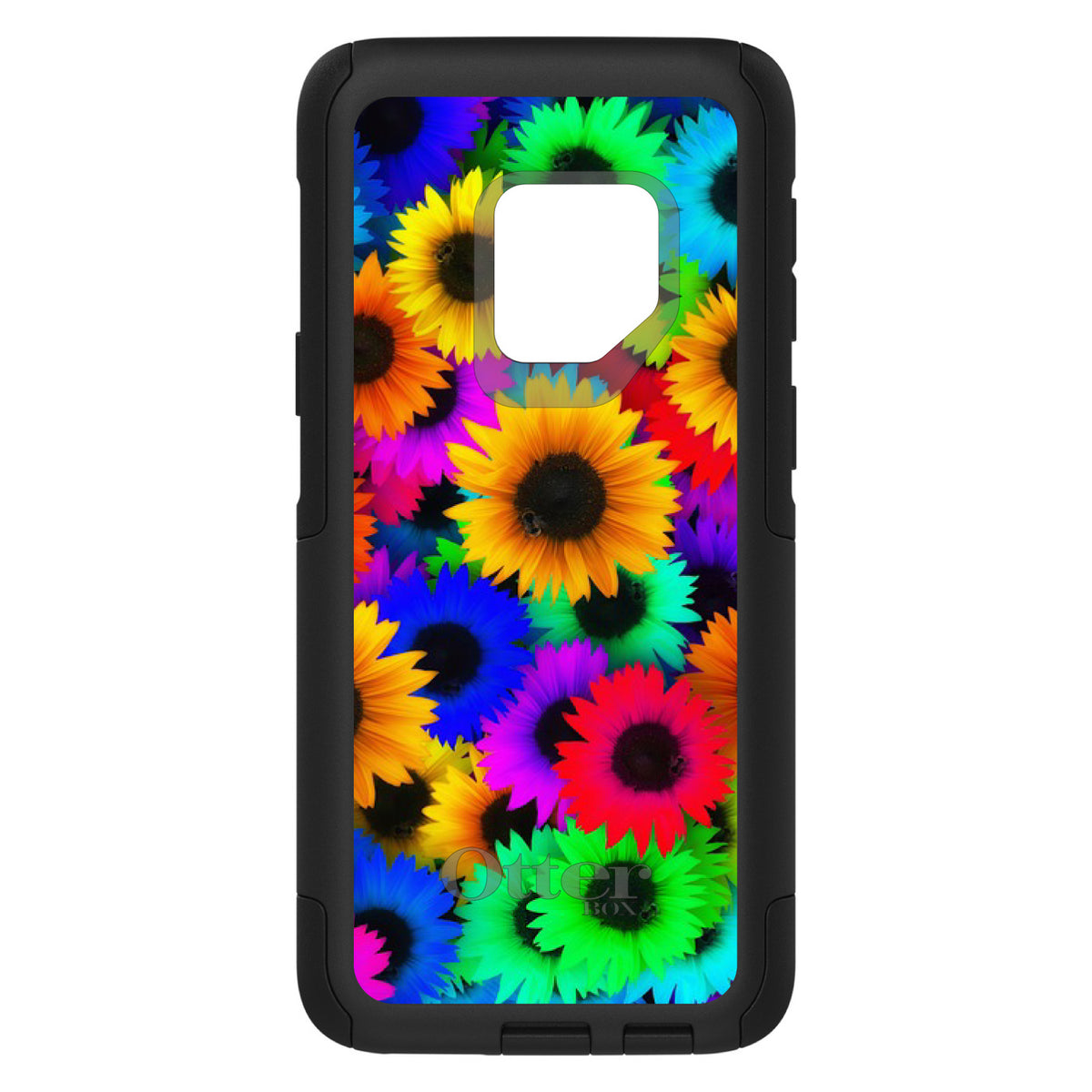Red Green Yellow Sunflowers OtterBox Commuter Case for iPhone & Galaxy, view 9