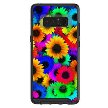 DistinctInk™ OtterBox Symmetry Series Case for Apple iPhone / Samsung Galaxy / Google Pixel - Red Green Yellow Sunflowers
