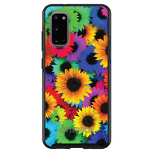 DistinctInk™ OtterBox Symmetry Series Case for Apple iPhone / Samsung Galaxy / Google Pixel - Red Green Yellow Sunflowers
