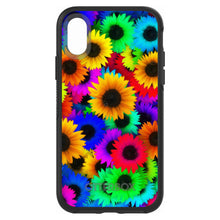 DistinctInk™ OtterBox Symmetry Series Case for Apple iPhone / Samsung Galaxy / Google Pixel - Red Green Yellow Sunflowers