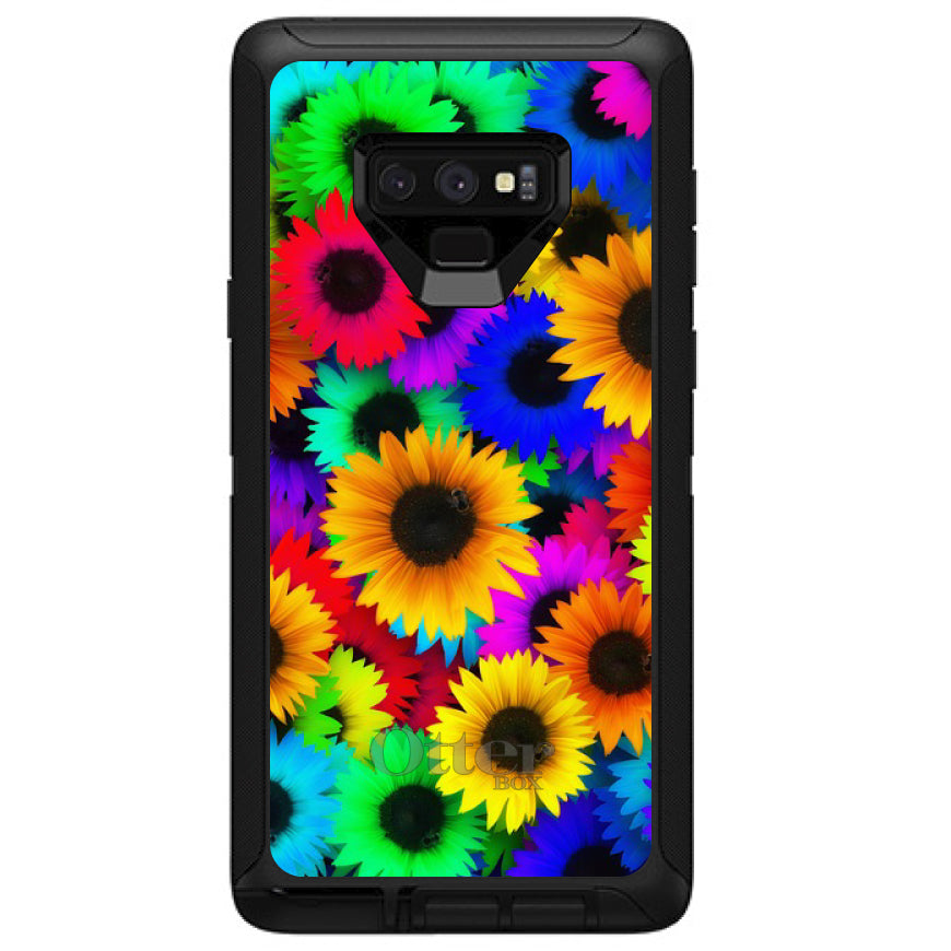 Red Green Yellow Sunflowers OtterBox Defender Case for iPhone & Galaxy, view 16