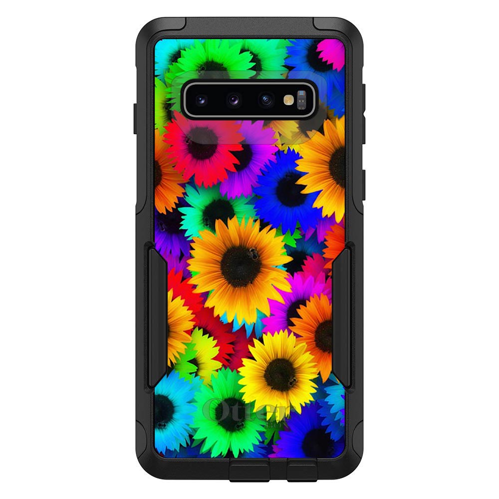 Red Green Yellow Sunflowers OtterBox Commuter Case for iPhone & Galaxy, view 7