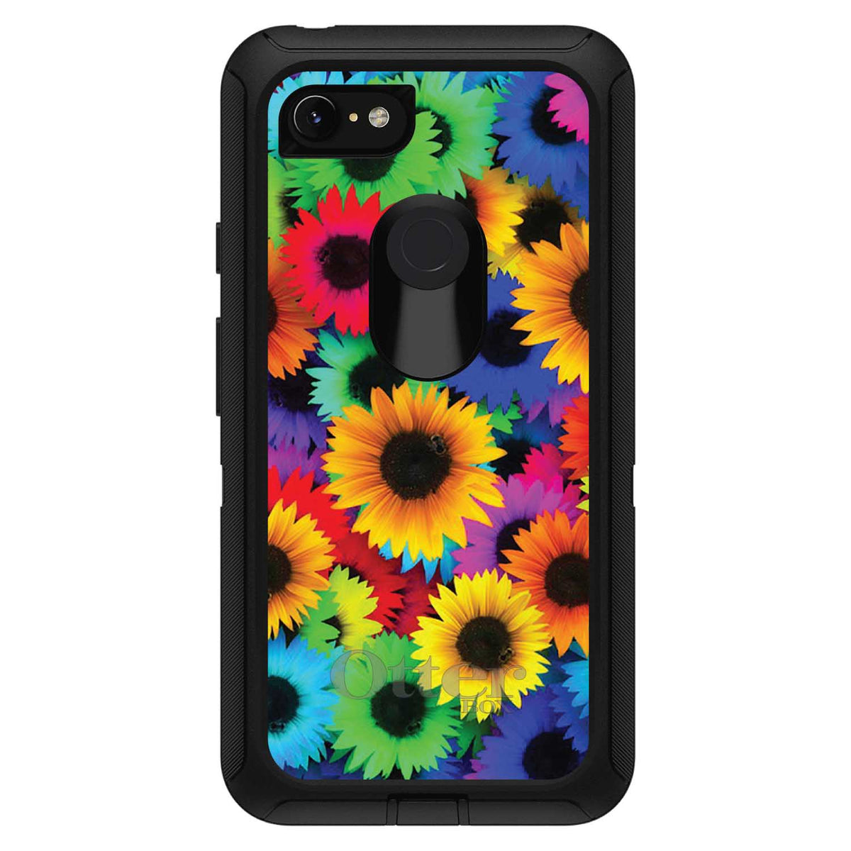 Red Green Yellow Sunflowers OtterBox Defender Case for iPhone & Galaxy, view 18
