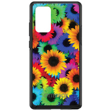 DistinctInk™ OtterBox Symmetry Series Case for Apple iPhone / Samsung Galaxy / Google Pixel - Red Green Yellow Sunflowers