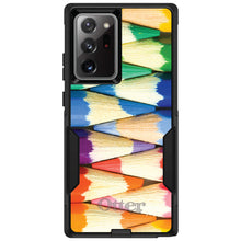 DistinctInk™ OtterBox Commuter Series Case for Apple iPhone or Samsung Galaxy - Rainbow Colored Pencils
