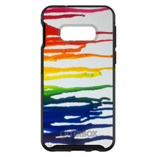 DistinctInk™ OtterBox Symmetry Series Case for Apple iPhone / Samsung Galaxy / Google Pixel - Rainbow Melted Crayons