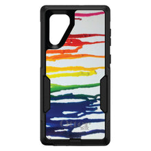 DistinctInk™ OtterBox Commuter Series Case for Apple iPhone or Samsung Galaxy - Rainbow Melted Crayons