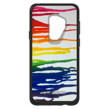 DistinctInk™ OtterBox Symmetry Series Case for Apple iPhone / Samsung Galaxy / Google Pixel - Rainbow Melted Crayons