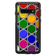 DistinctInk™ OtterBox Commuter Series Case for Apple iPhone or Samsung Galaxy - Rainbow Paint Cans