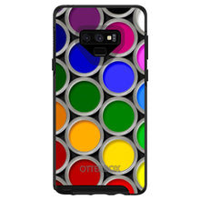 DistinctInk™ OtterBox Symmetry Series Case for Apple iPhone / Samsung Galaxy / Google Pixel - Rainbow Paint Cans