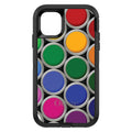 Rainbow Paint Cans OtterBox Defender Case for iPhone & Galaxy, view 2