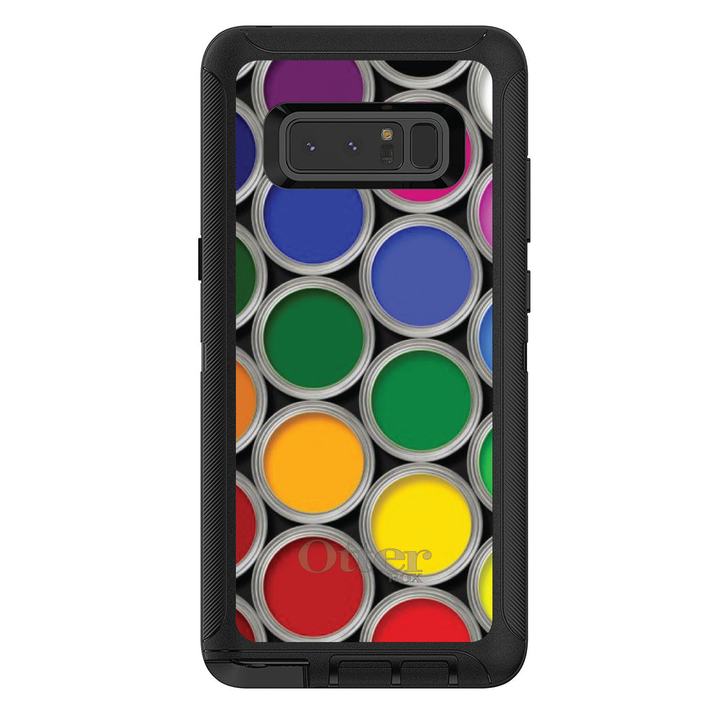 Rainbow Paint Cans OtterBox Defender Case for iPhone & Galaxy, view 17
