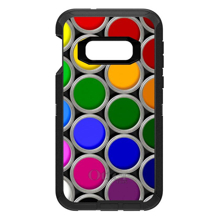 Rainbow Paint Cans OtterBox Defender Case for iPhone & Galaxy, view 10