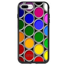 DistinctInk™ OtterBox Symmetry Series Case for Apple iPhone / Samsung Galaxy / Google Pixel - Rainbow Paint Cans