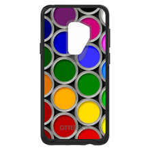 DistinctInk™ OtterBox Symmetry Series Case for Apple iPhone / Samsung Galaxy / Google Pixel - Rainbow Paint Cans