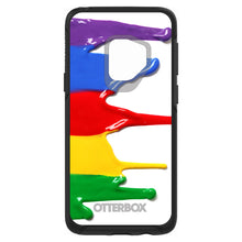 DistinctInk™ OtterBox Symmetry Series Case for Apple iPhone / Samsung Galaxy / Google Pixel - Rainbow Paint Dripping