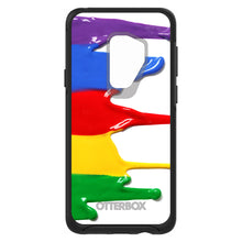 DistinctInk™ OtterBox Symmetry Series Case for Apple iPhone / Samsung Galaxy / Google Pixel - Rainbow Paint Dripping