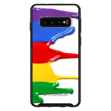 DistinctInk™ OtterBox Symmetry Series Case for Apple iPhone / Samsung Galaxy / Google Pixel - Rainbow Paint Dripping