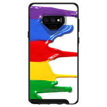 DistinctInk™ OtterBox Symmetry Series Case for Apple iPhone / Samsung Galaxy / Google Pixel - Rainbow Paint Dripping