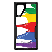 DistinctInk™ OtterBox Commuter Series Case for Apple iPhone or Samsung Galaxy - Rainbow Paint Dripping