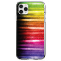 Rainbow Light Glowing Lines Clear Shockproof iPhone Case