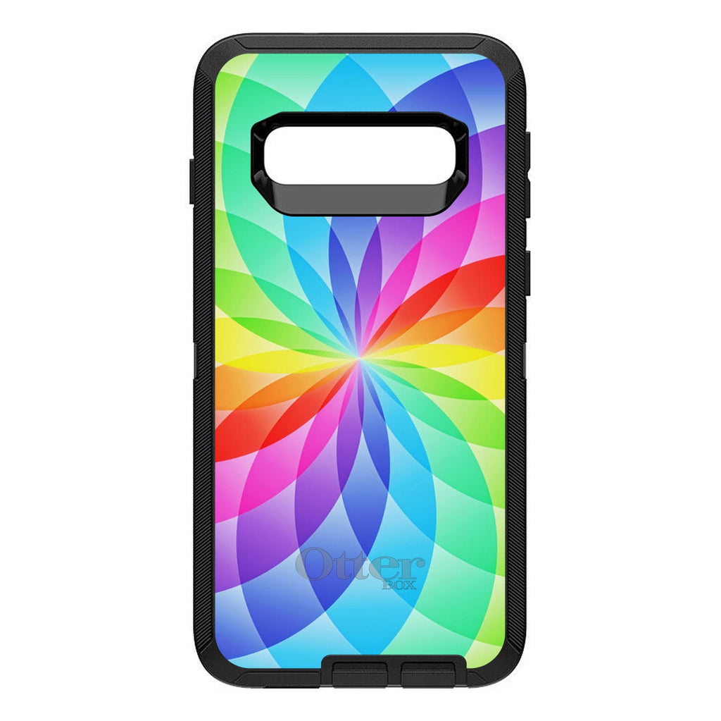 Rainbow Star Geometric OtterBox Defender Case for iPhone & Galaxy, view 9