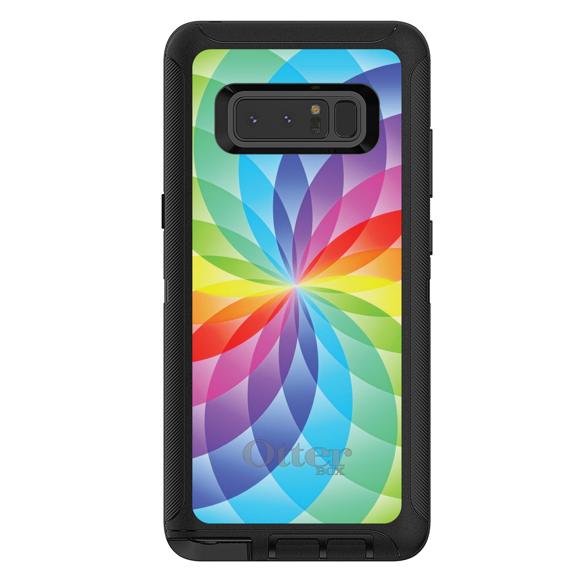 Rainbow Star Geometric OtterBox Defender Case for iPhone & Galaxy, view 17