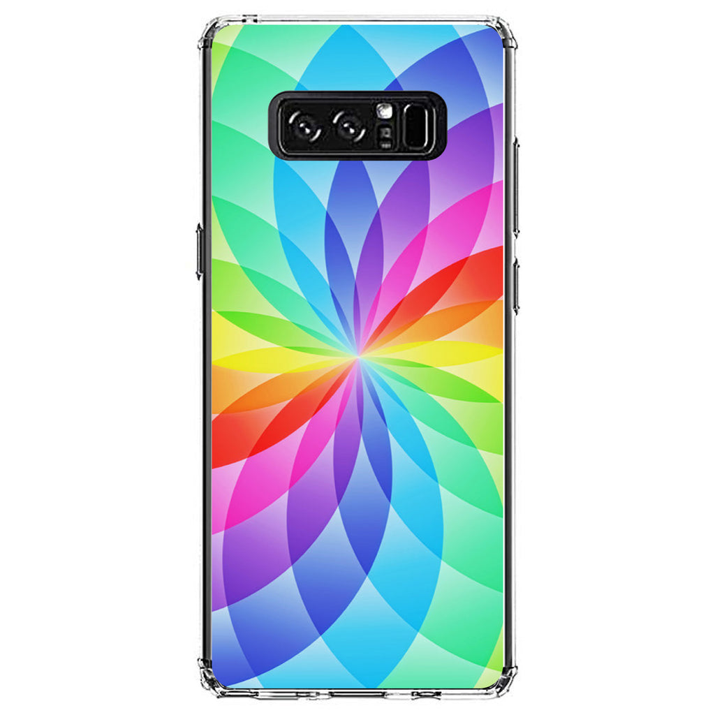 Rainbow Star Geometric Clear Shockproof iPhone Case, view 12