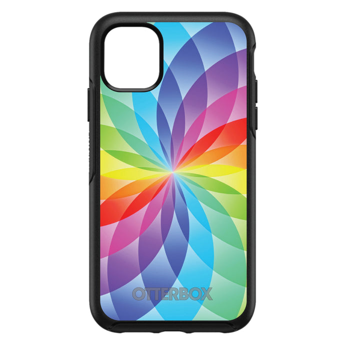 DistinctInk™ OtterBox Symmetry Series Case for Apple iPhone / Samsung Galaxy / Google Pixel - Rainbow Star Geometric