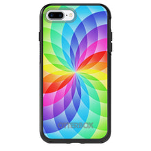 DistinctInk™ OtterBox Symmetry Series Case for Apple iPhone / Samsung Galaxy / Google Pixel - Rainbow Star Geometric