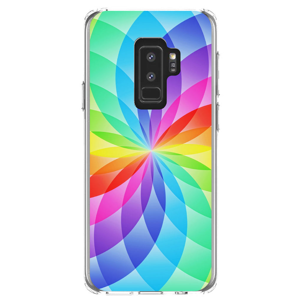 Rainbow Star Geometric Clear Shockproof iPhone Case, view 20