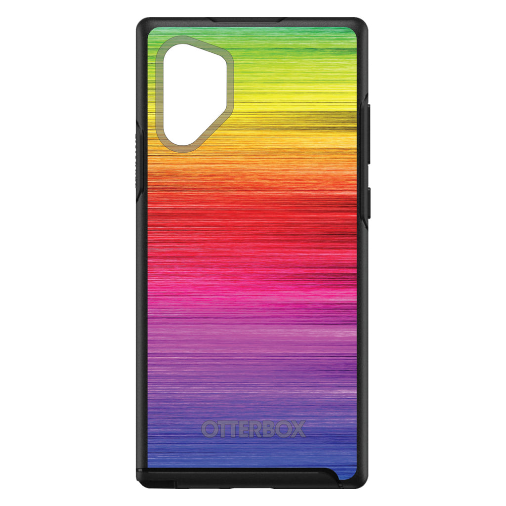 Rainbow Shimmering Lines OtterBox Symmetry Case for iPhone & Galaxy, view 11