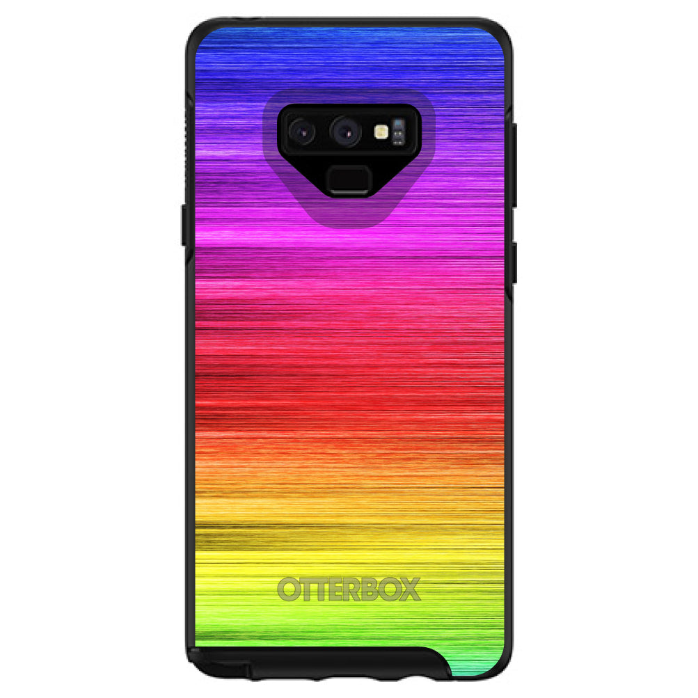 Rainbow Shimmering Lines OtterBox Symmetry Case for iPhone & Galaxy, view 13