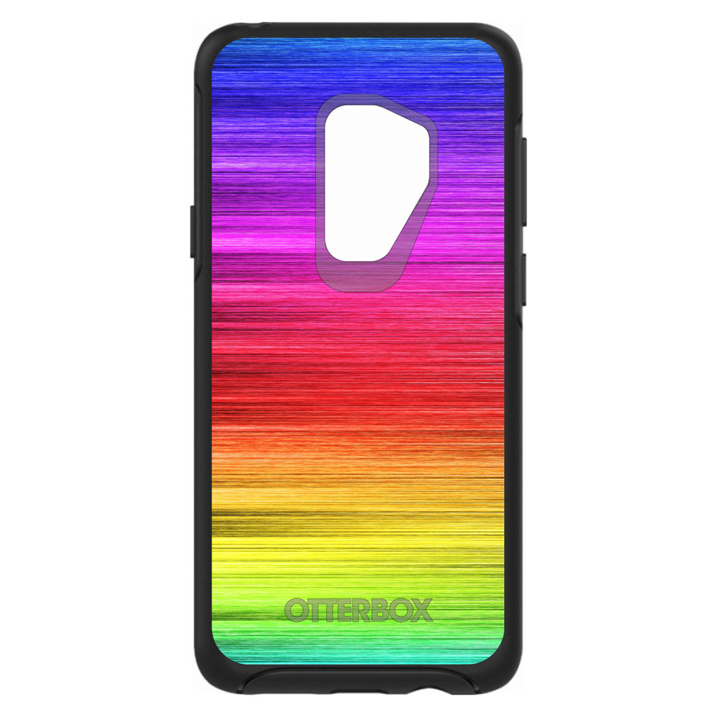 Rainbow Shimmering Lines OtterBox Symmetry Case for iPhone & Galaxy, view 9