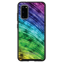 DistinctInk™ OtterBox Symmetry Series Case for Apple iPhone / Samsung Galaxy / Google Pixel - Rainbow Shimmering Curve