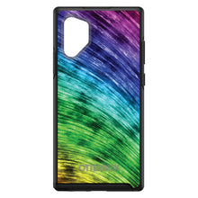 DistinctInk™ OtterBox Symmetry Series Case for Apple iPhone / Samsung Galaxy / Google Pixel - Rainbow Shimmering Curve