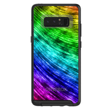 DistinctInk™ OtterBox Symmetry Series Case for Apple iPhone / Samsung Galaxy / Google Pixel - Rainbow Shimmering Curve