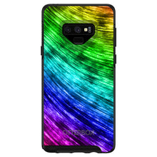 DistinctInk™ OtterBox Symmetry Series Case for Apple iPhone / Samsung Galaxy / Google Pixel - Rainbow Shimmering Curve