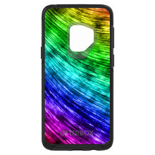 DistinctInk™ OtterBox Symmetry Series Case for Apple iPhone / Samsung Galaxy / Google Pixel - Rainbow Shimmering Curve