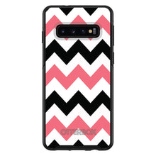 Black Pink Chevron Stripes OtterBox Symmetry Case for iPhone & Galaxy