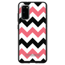 Black Pink Chevron Stripes OtterBox Symmetry Case for iPhone & Galaxy